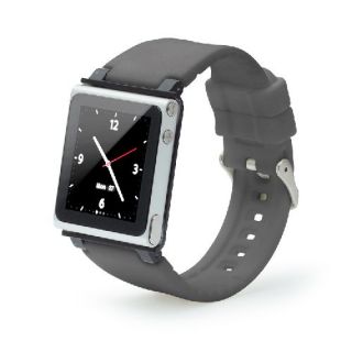 iWatchz Q Collection Wrist Strap for iPod Nano 6g Gray