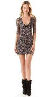 Nightcap Clothing Cheetah Lace Dress