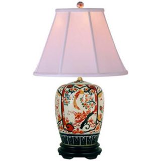 Imari Ginger Jar Porcelain Table Lamp   #V2469   