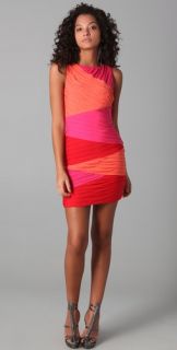 BCBGMAXAZRIA Sleeveless Colorblock Dress