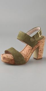 ROSEGOLD Tanya Cork Platform Sandals