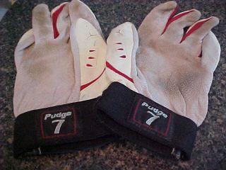 Ivan Rodriguez Game Used Nike Batting Gloves