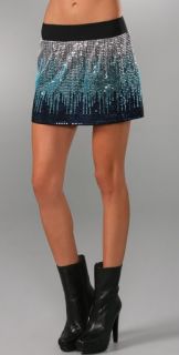 Free People Sequin Miniskirt