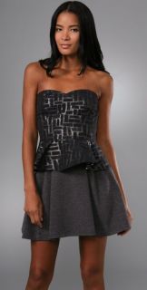 DKNY Strapless Sweetheart Top
