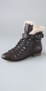 BE & D Wales Lace Up Booties