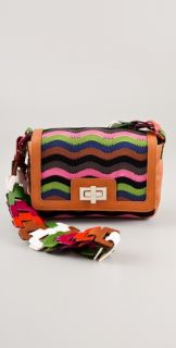 M Missoni Pointelle Weave Shoulder Bag