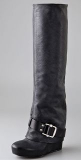 Vera Wang Trudy Long Cuff Boots with Buckle