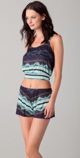 Only Hearts Lady Aztec Cropped Camisole