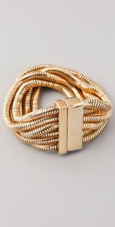 Belle Noel Six Strand Snake Chain Bracelet