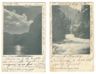  Park CA Postcards Happy Iles Merced River D J Foley Photographer 1907