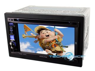 Alpine Ive W530 6 1 Double DIN LCD Touchscreen DVD  Receiver
