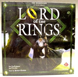 Tolkien Lord of The Rings Board Game New SEALED Hobbit