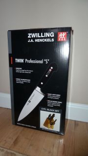 Henckels TWIN Professional S 8pc Knife Block Set *BRAND NEW in