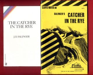 Catcher in the Rye by J.D. Salinger & Cliff Notes study guide   Free