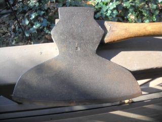  American Broad Hewing Axe Marked J P H and H Williams Co