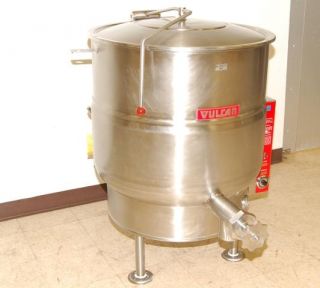 Vulcan 60 Gallon Electric Steam Jacketed Kettle Model Vel 60