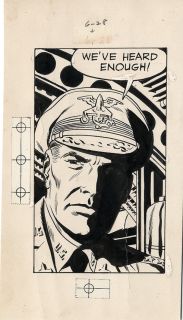 Jack Kirby Wally Wood Skymasters Original Panel Comic Art
