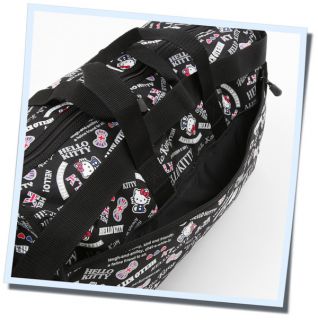 Sanrio Hello Kitty Union Jack Design Boston Bag Cute and Lovely Brand
