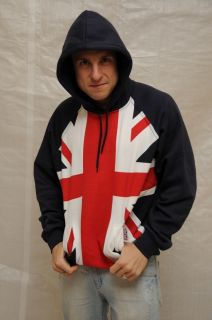 Union Jack Hoodie British Flag Hoodie London Olympics 2012 Queen
