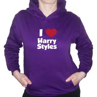 Love Heart Harry Styles Hoody One Direction Hoodie 