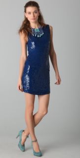 alice + olivia Vista Sequined Tunic Dress