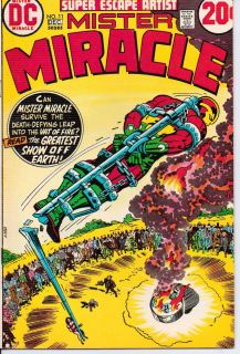Mr Mister Miracle 11 1972 Jack Kirby FN VF