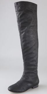 BE & D Milton Suede Over the Knee Boots