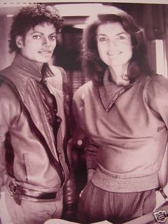 RARE Michael Jackson Jackie Kennedy Moonwalker BK RP