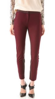 Elizabeth and James Maxwell Trousers with Leather Trim