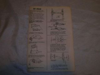 1963 Jaguar XKE Convertible Plastic Model Kit w Box Instructions