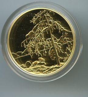 2002 Canadian $200 Gold Coin T Thompson The Jack Pine