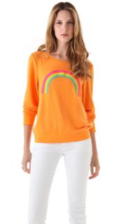 Wildfox Rainbow Baggy Beach Sweatshirt