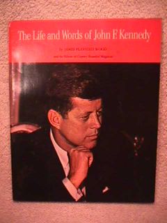  of john f kennedy by james playsted wood circa 1965 1st print b20