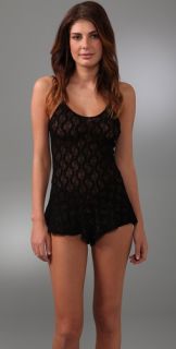 Only Hearts Stretch Lace Teddy