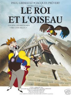 Le Roi Et LOiseau Jacques Prevert Movie Poster Print