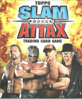 Topps WWE Slam Attax Finishing Move Foil Trading Card See Which Cards