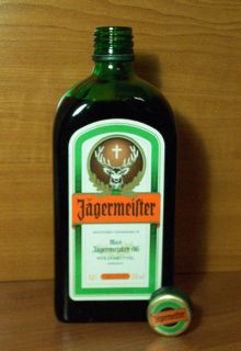 Jagermeister Liquor Skull Mens Large T Shirt Jägermeister Barware