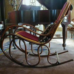 Jacob Josef J J Kohn Bentwood Rocking Chair Austria Thonet Era Antique