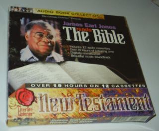 James Earl Jones Reads the Bible (2000, Audio Cassette book collection