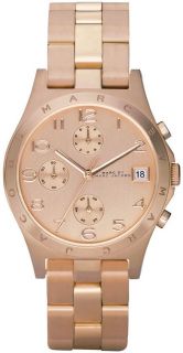  by Marc Jacobs Ros Gold Chronograph Ladies Latest Watch MBM3074