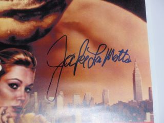 Jake LaMotta Signed Raging Bull Movie Poster JSA Witness Protection