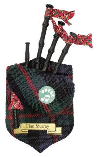 Great Gift Scotland Tartan Musical Clan Magnet Bagpipes Murray