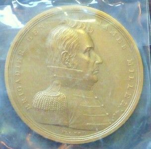 General James Miller U s Mint Medal Large Bronze