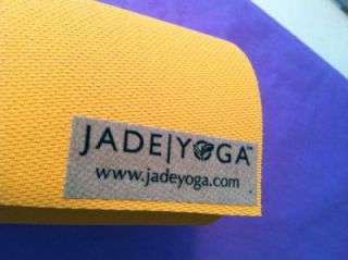 Jadeyoga Jade Yoga Natural Rubber Eco Mat 74 Saffron 