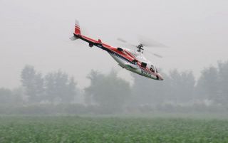 Funkey Bell 222 50 600 Size Scale Fuselage Retractable Landing Gear