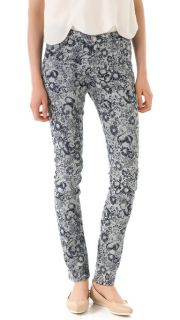 Girl. by Band of Outsiders 5 Pocket Printed Jeans