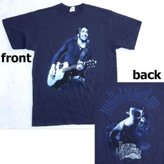 Jake Owen Guitar Singing Pics Tour Blue T Shirt L New