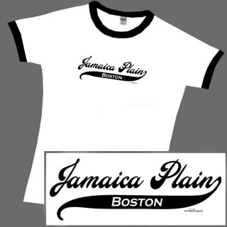 Jamaica Plain Boston Massachusetts MA Bruins Hometown Cool Retro