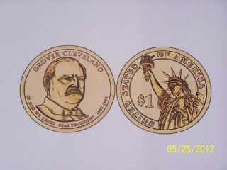 Sets 2012 P D BU G Cleveland Presidentail Dollar 2nd Term 10 Coins