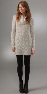 Helmut Lang Cowl Neck Sweater Dress